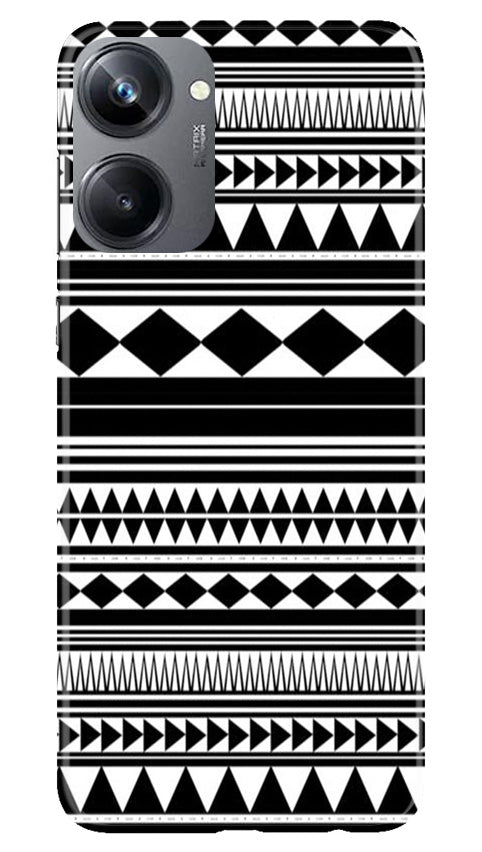 Black white Pattern Case for Realme 10 Pro 5G