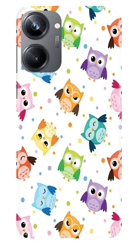 Owl Baground Pattern shore Case for Realme 10 Pro 5G