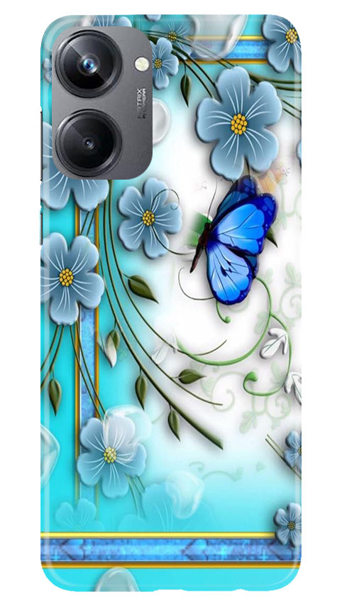 Blue Butterfly Case for Realme 10 Pro 5G