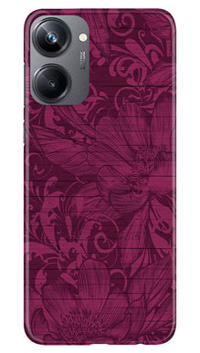 Purple Backround Mobile Back Case for Realme 10 Pro 5G (Design - 22)