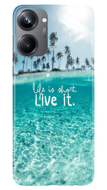 Life is short live it Mobile Back Case for Realme 10 Pro 5G (Design - 45)