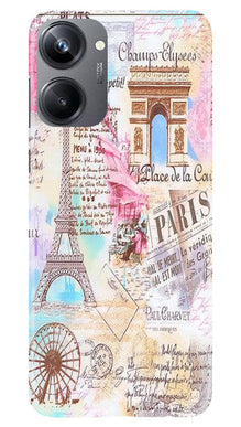 Paris Eiftel Tower Mobile Back Case for Realme 10 Pro 5G (Design - 54)