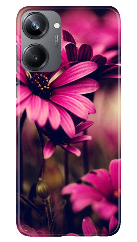 Purple Daisy Case for Realme 10 Pro 5G