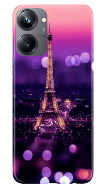 Eiffel Tower Mobile Back Case for Realme 10 Pro 5G (Design - 86)