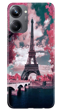 Eiffel Tower Mobile Back Case for Realme 10 Pro 5G  (Design - 101)