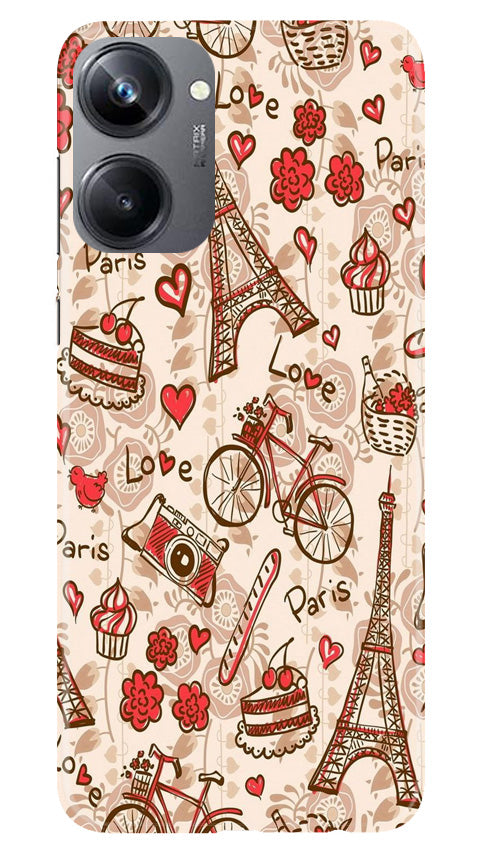 Love Paris Case for Realme 10 Pro 5G(Design - 103)