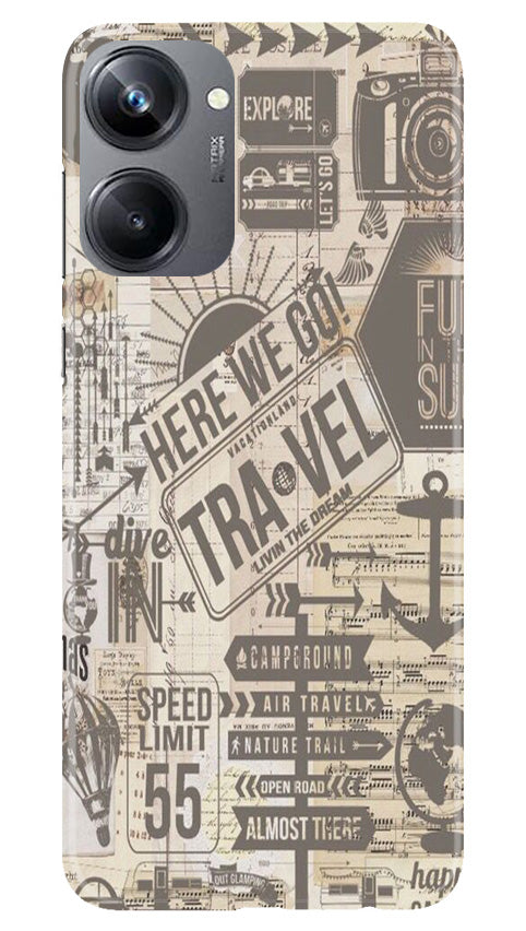 Travel Case for Realme 10 Pro 5G(Design - 104)