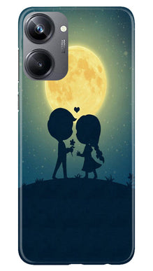 Love Couple Mobile Back Case for Realme 10 Pro 5G  (Design - 109)