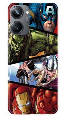 Avengers Superhero Mobile Back Case for Realme 10 Pro 5G  (Design - 124)