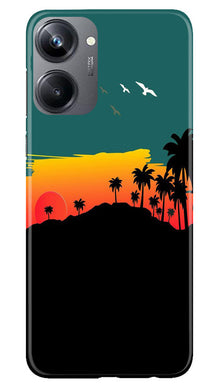 Sky Trees Mobile Back Case for Realme 10 Pro 5G (Design - 160)