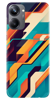 Modern Art Mobile Back Case for Realme 10 Pro 5G (Design - 202)