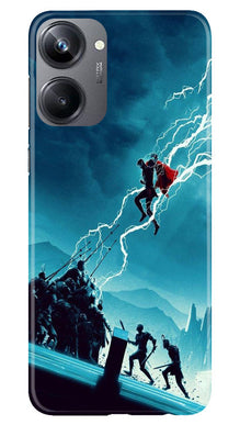 Thor Avengers Mobile Back Case for Realme 10 Pro 5G (Design - 212)