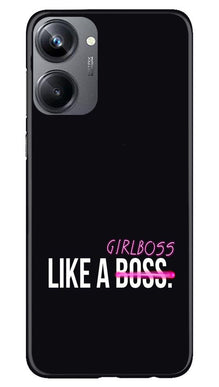 Like a Girl Boss Mobile Back Case for Realme 10 Pro 5G (Design - 234)