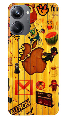 Wooden Texture Mobile Back Case for Realme 10 Pro 5G (Design - 326)