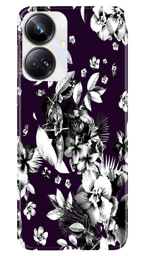 white flowers Case for Realme 10 Pro Plus 5G