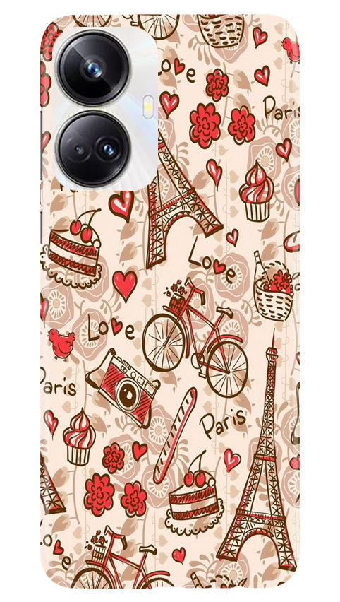 Love Paris Case for Realme 10 Pro Plus 5G(Design - 103)