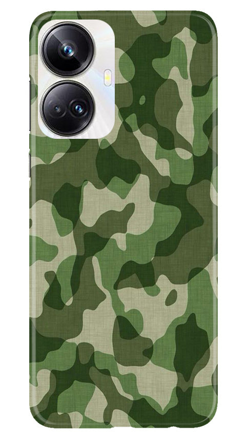 Army Camouflage Case for Realme 10 Pro Plus 5G(Design - 106)