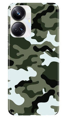 Army Camouflage Mobile Back Case for Realme 10 Pro Plus 5G  (Design - 108)