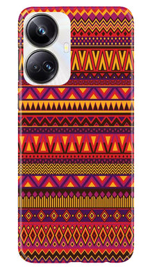 Zigzag line pattern2 Mobile Back Case for Realme 10 Pro Plus 5G (Design - 10)