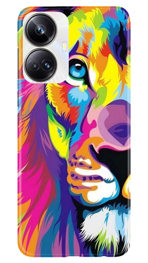 Colorful Lion Case for Realme 10 Pro Plus 5G(Design - 110)