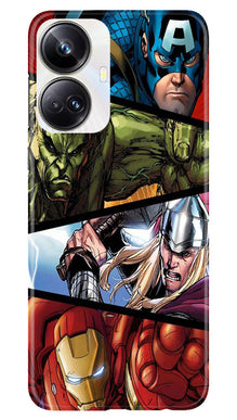 Avengers Superhero Mobile Back Case for Realme 10 Pro Plus 5G  (Design - 124)