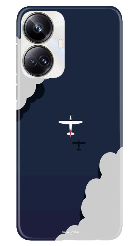 Clouds Plane Case for Realme 10 Pro Plus 5G (Design - 165)