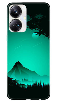 Moon Mountain Mobile Back Case for Realme 10 Pro Plus 5G (Design - 173)