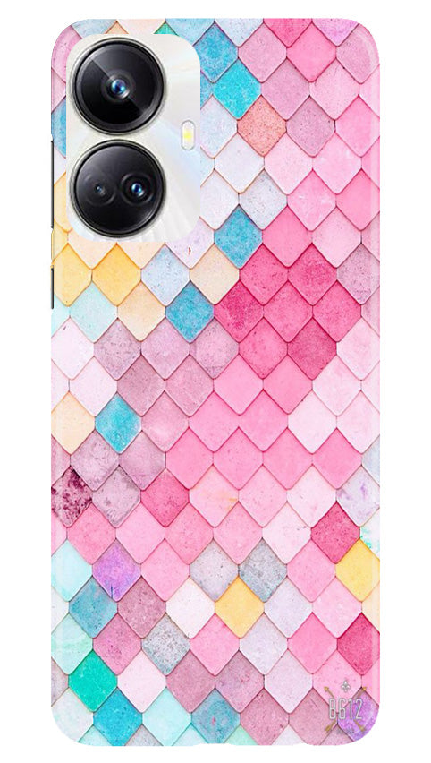 Pink Pattern Case for Realme 10 Pro Plus 5G (Design No. 184)