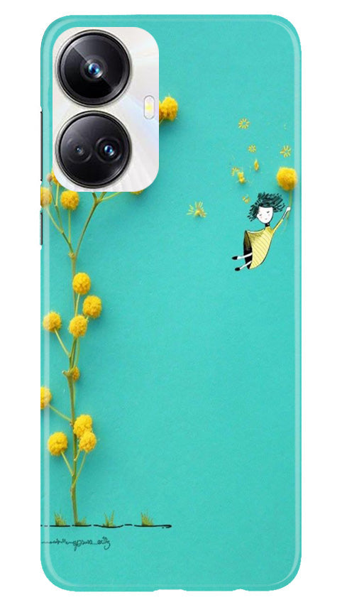 Flowers Girl Case for Realme 10 Pro Plus 5G (Design No. 185)