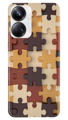 Puzzle Pattern Mobile Back Case for Realme 10 Pro Plus 5G (Design - 186)