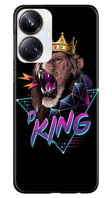 Lion King Mobile Back Case for Realme 10 Pro Plus 5G (Design - 188)