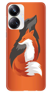 Wolf  Mobile Back Case for Realme 10 Pro Plus 5G (Design - 193)