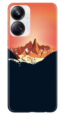 Mountains Mobile Back Case for Realme 10 Pro Plus 5G (Design - 196)