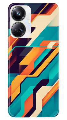 Modern Art Mobile Back Case for Realme 10 Pro Plus 5G (Design - 202)