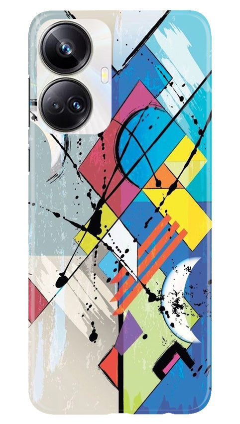 Modern Art Case for Realme 10 Pro Plus 5G (Design No. 204)