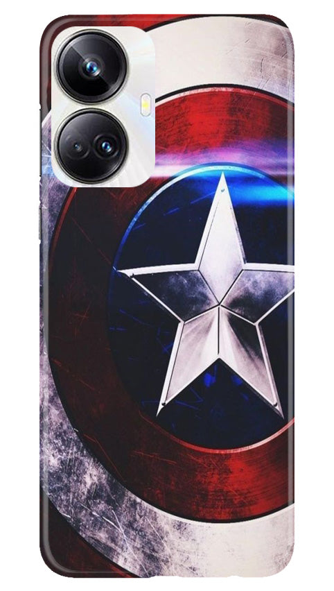 Captain America Shield Case for Realme 10 Pro Plus 5G (Design No. 219)