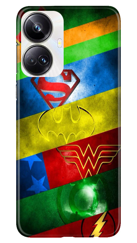 Superheros Logo Case for Realme 10 Pro Plus 5G (Design No. 220)