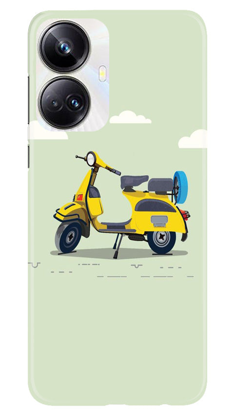 Vintage Scooter Case for Realme 10 Pro Plus 5G (Design No. 229)