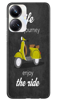 Life is a Journey Mobile Back Case for Realme 10 Pro Plus 5G (Design - 230)