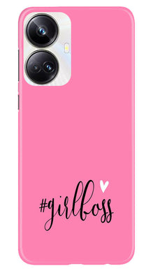 Girl Boss Pink Mobile Back Case for Realme 10 Pro Plus 5G (Design - 238)