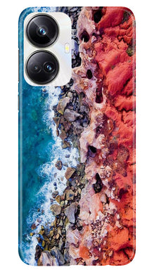 Sea Shore Mobile Back Case for Realme 10 Pro Plus 5G (Design - 242)