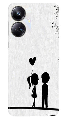 Cute Kid Couple Mobile Back Case for Realme 10 Pro Plus 5G (Design - 252)