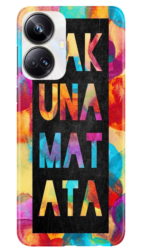 Hakuna Matata Mobile Back Case for Realme 10 Pro Plus 5G (Design - 285)