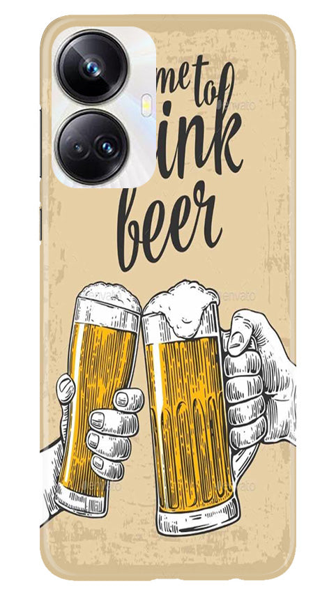 Drink Beer Mobile Back Case for Realme 10 Pro Plus 5G (Design - 290)