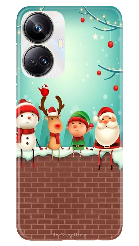 Santa Claus Mobile Back Case for Realme 10 Pro Plus 5G (Design - 296)