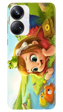 Baby Girl Mobile Back Case for Realme 10 Pro Plus 5G (Design - 301)