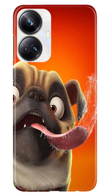 Dog Mobile Back Case for Realme 10 Pro Plus 5G (Design - 303)