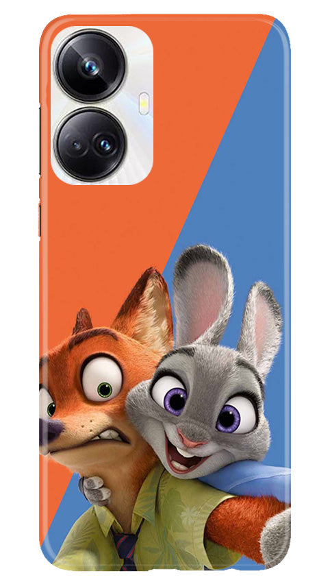 Cartoon Mobile Back Case for Realme 10 Pro Plus 5G (Design - 306)