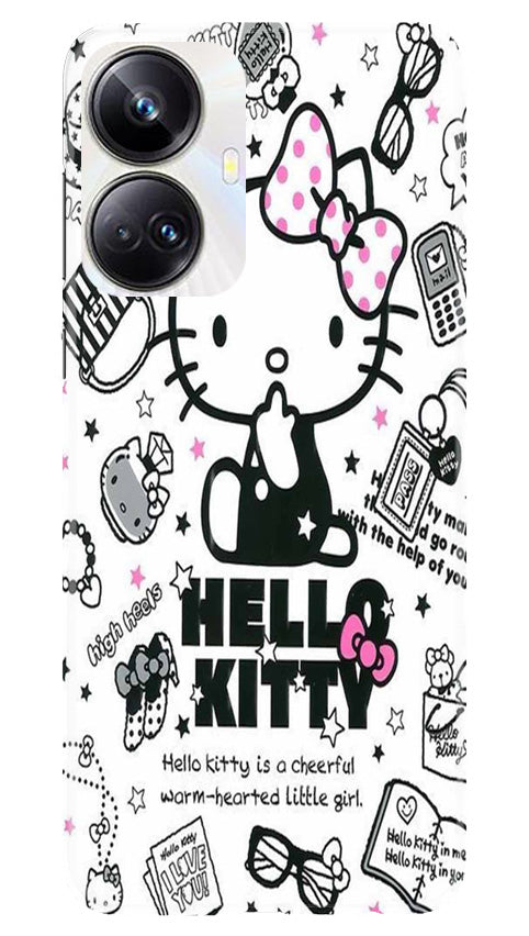 Hello Kitty Mobile Back Case for Realme 10 Pro Plus 5G (Design - 320)