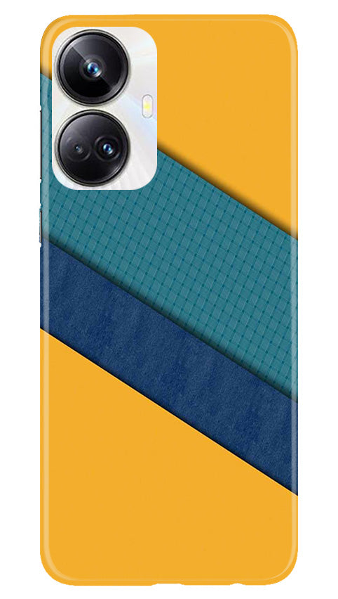 Diagonal Pattern Mobile Back Case for Realme 10 Pro Plus 5G (Design - 329)